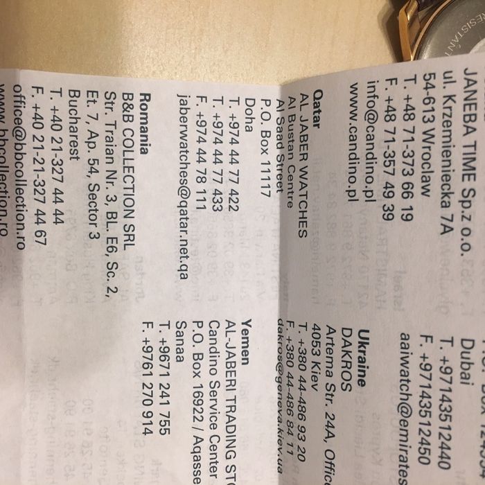 Ceas Candino C4412 swiss made