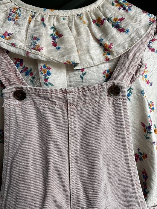 ZARA блузка и комбинезон
