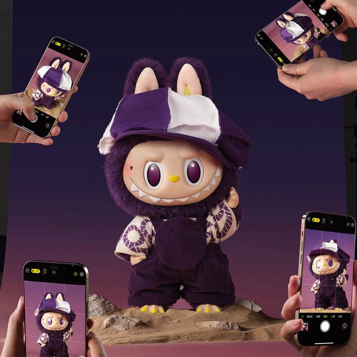 Голямо Лабубу 40см LABUBU x PRONOUNS-BE FANCY NOW Vinyl Plush Doll