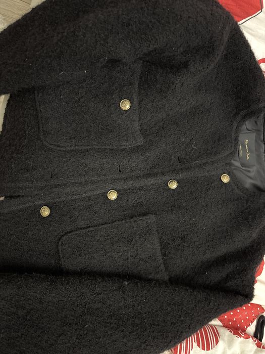 Куртка из смесовой шерсти massimo dutti