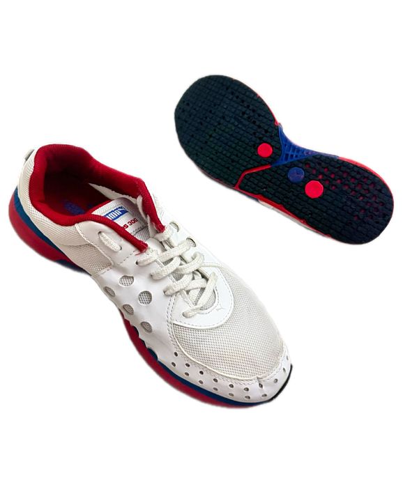 Puma Faas 300 originali adidași sport alergare training EU 38 (US 6) ușori comozi alb roșu albastru