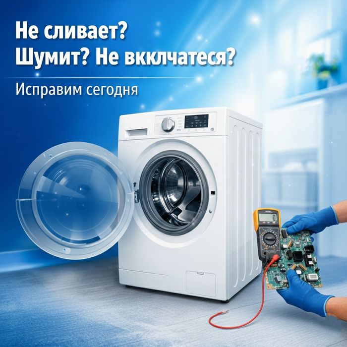 Профессиональный ремонт стиральных машин