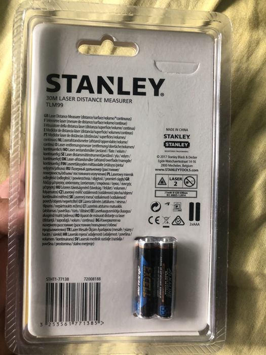 Stanley ruleta electronica TLM 99