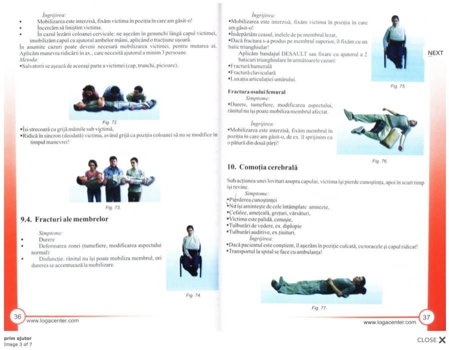 Carte de prim ajutor pentru conducatorii de autovehicule