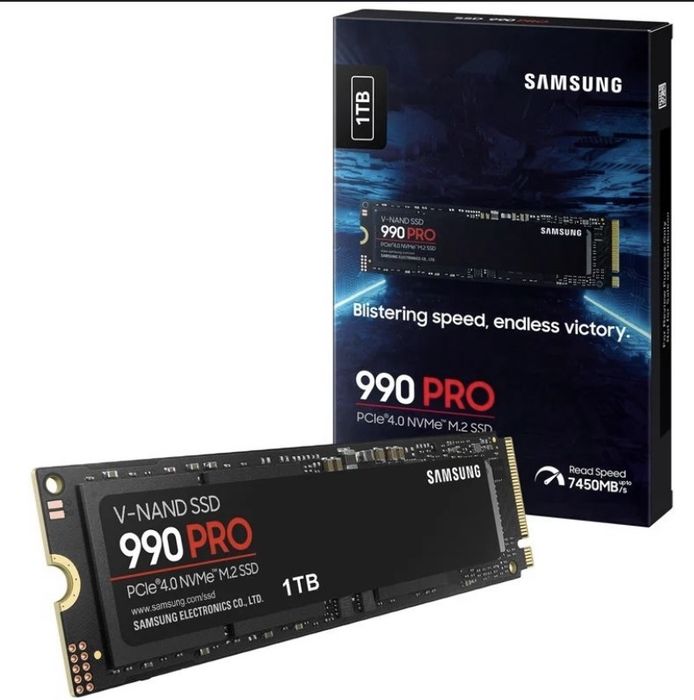 Samsung 990 pro 1tb nvme m2/NEW/ZAPECHATENNIY