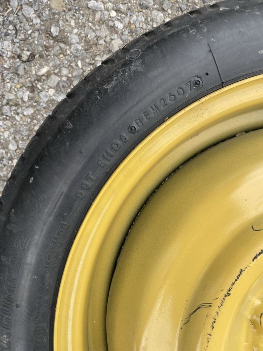 Резервна гума тип патерица 16 5х114.3