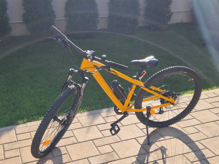 Bicicletă MTB 26" 9-12 ANI EXPL 900 GALBEN COPII
