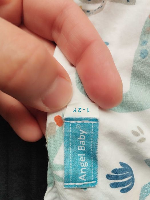 Спален чувал с крачета Angel Baby с динозаври  пролет/есен 1-2 години