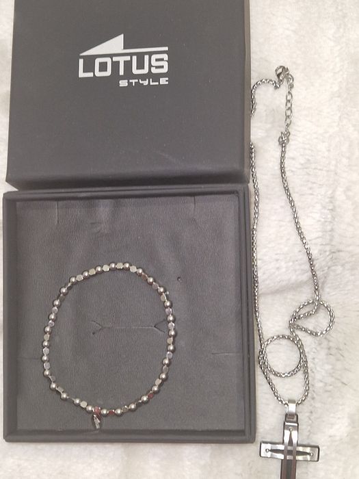 Lant cu cruce Lotus plus Bratara