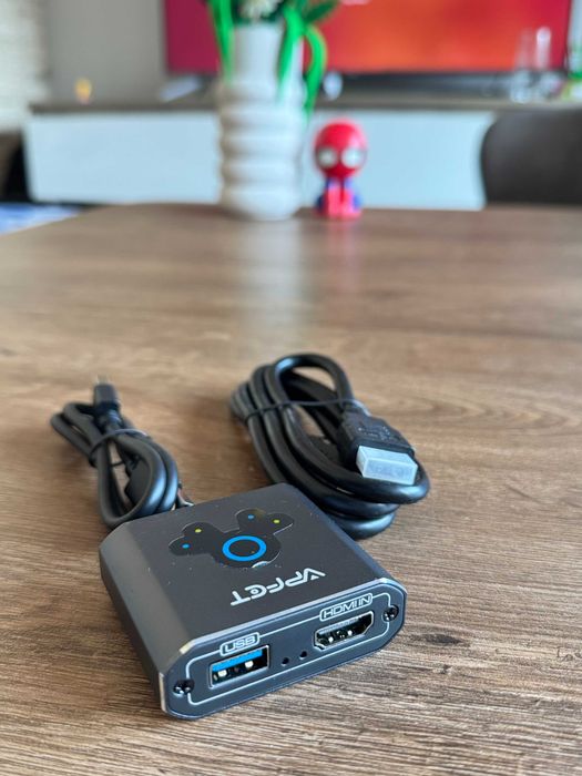 VPFET HDMI Splitter 1x2 – адаптер за два монитора