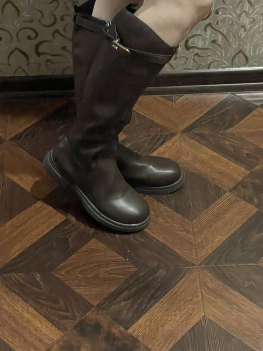 Коричневые Сапоги