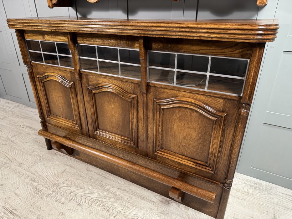 Бар плот - рецепция дъб масив К027