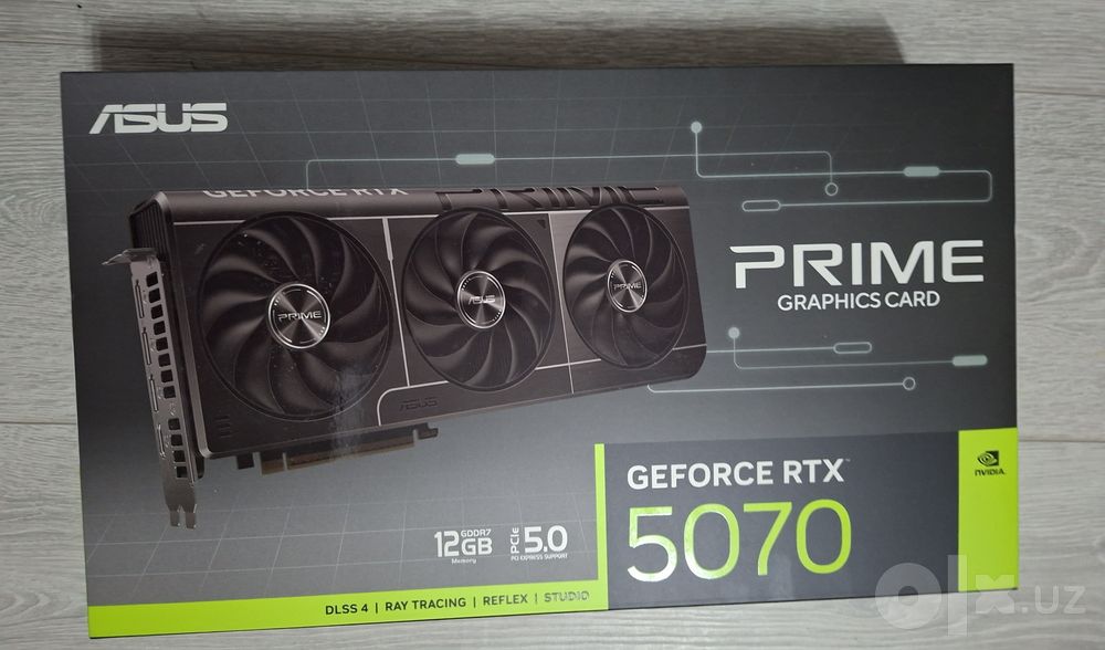 Продаются видеокарты RTX 5070, RTX 5060 Ti 8GB, RTX 5060. Количество
