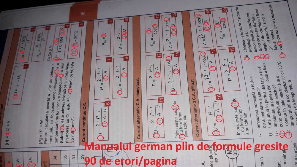 Manualul Electricianului Latest Edition 2021 Romanesc vs cel german.