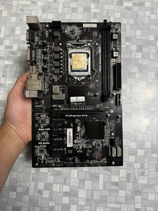 Материнская плата H81 + чип Intel i5