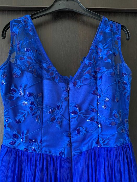 Rochie de seara, din matasa naturala, marimea 46