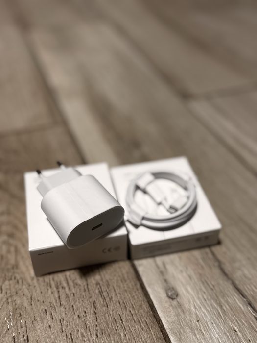 Incarcator complet iPhone/ 20W/ Type C-Lightning