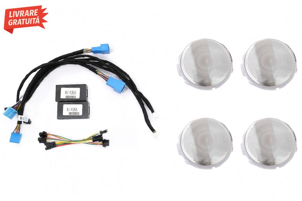 Ornamente Interior Capac Usa pentru Difuzor 64 culori LED Mercedes E-C