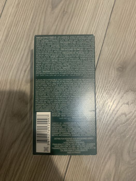Parfum prada paradigme 100 ml
