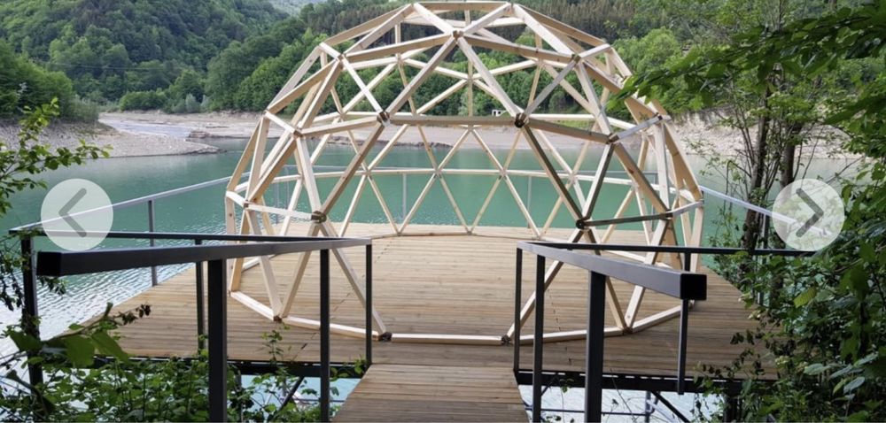 Decking ponton lemn impregnat pin nordic