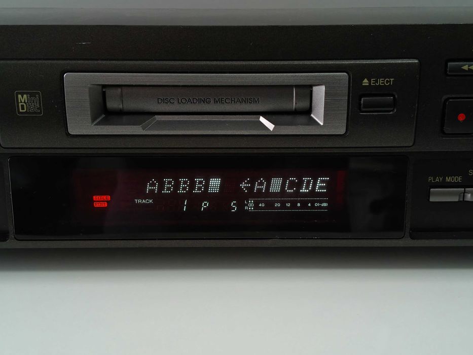 Minidisc Technics SJ-DM100 nu Sony Pioneer Teac