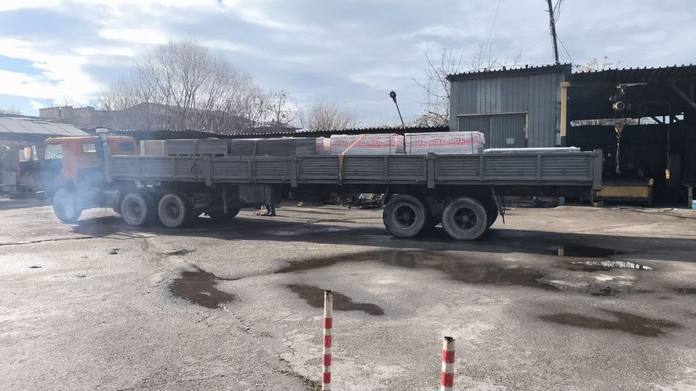 Плоский шифер хиризантил цементный