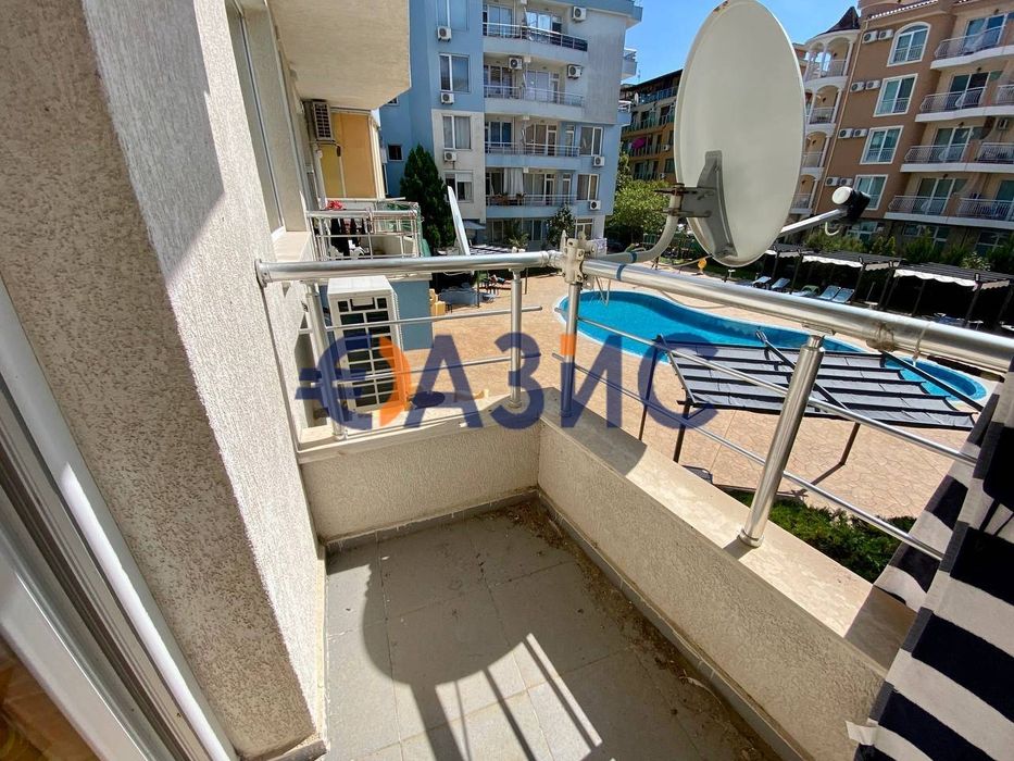 Апартамент с 1 спалня в комплекс Лагуна 3, Слънчев бряг, България, 53