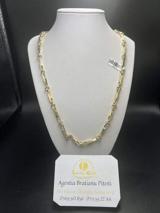 Lant aur 14 17,28 gr lungime 60 cm cod 22819