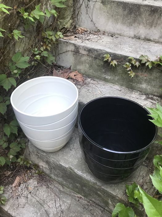 Vase/vaze ceramice 3 buc. (doar albe au ramas)