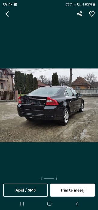 Volvo s80 an fabrucatie 2009