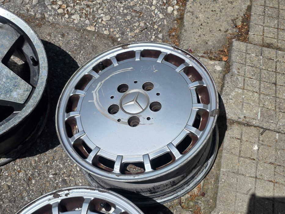Лети джанти за Mercedes 15" 5x112 (W201 / W124) - 6Jx15 ET49 и Резервна гума патерица за 155/70/R17 110M Mercedes 2194000002