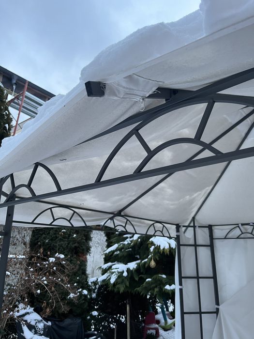 Pavilion cort exterior gradina 3*3