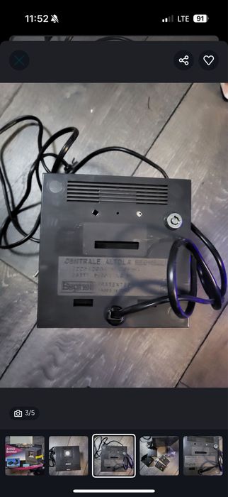 Alarma casa cu 2 telecomenzi  Și o cheie