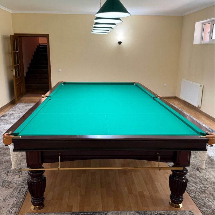 Бильярдный стол 12 футов сланец  (Графит). Состояние идеальное