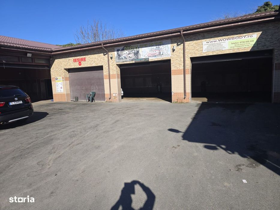 Inchiriez Spatiu Comercial/Predau Afacere La Cheie Spalatorie Auto
