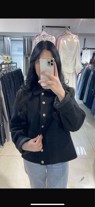куртка пиджак черная