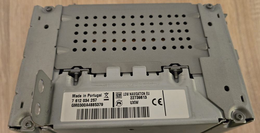 Navigatie Opel Astra J, CD 500, Display, butoane, unitate