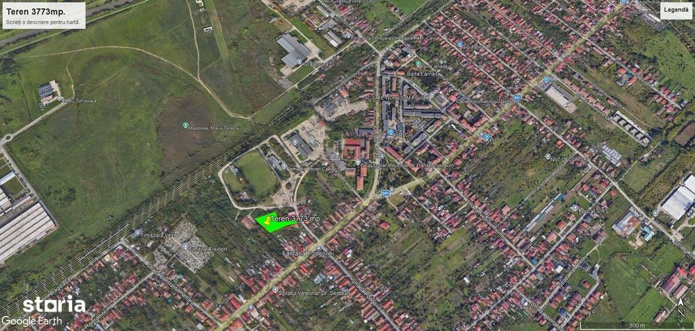 Teren intravilan 3.773 mp – oportunitate de investiție în Freidorf, Ti
