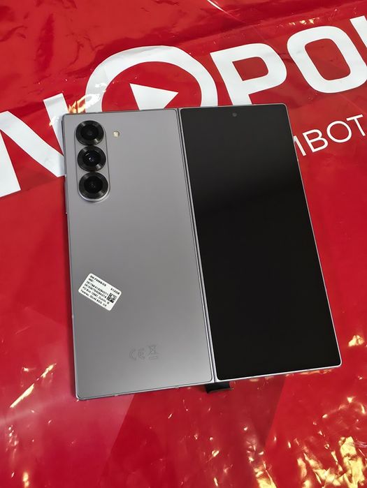 КАТО НОВ 512GB Samsung Fold 6 Технополис Гаранция 2026 Silver / Сив