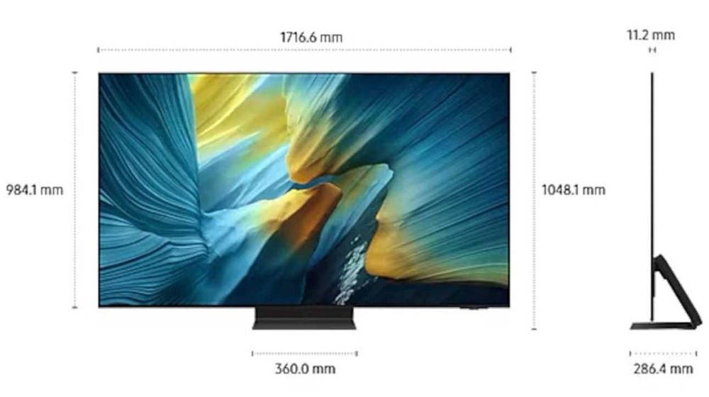 Televizor 75, 77 inch, OLED  SAMSUNG 77S95F