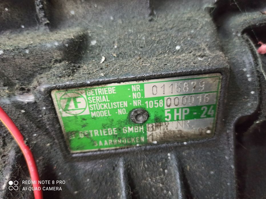 АКПП бмв v 8 5HP 24