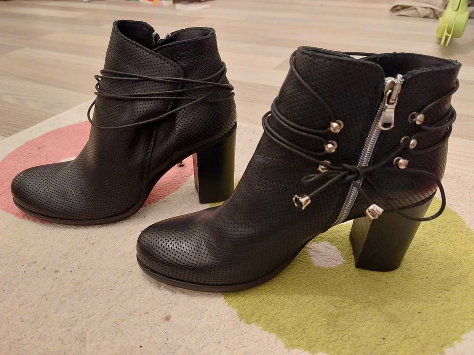 Ghete botine primadonna piele