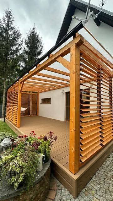 Foisoare și terase din lemn moderne