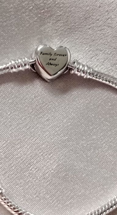 Brățară Nouă Pandora Moments Heart Infinity silver s925 Ale