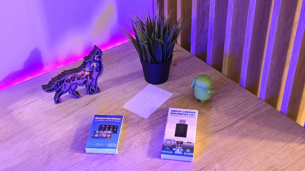 Adaptor Wireless Carplay / Android Auto WiFi 5.8/2.4Ghz BT 5.0 iOS