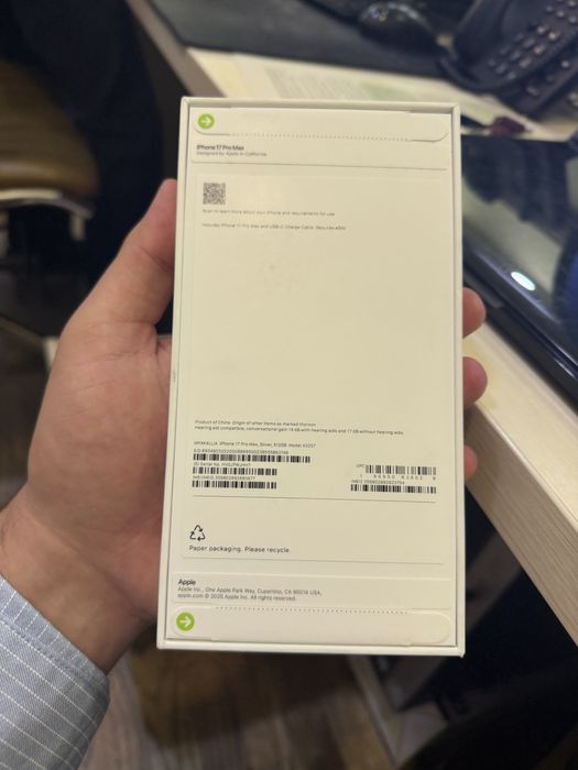 Iphone 17 pro max 512 gb esim LLA region