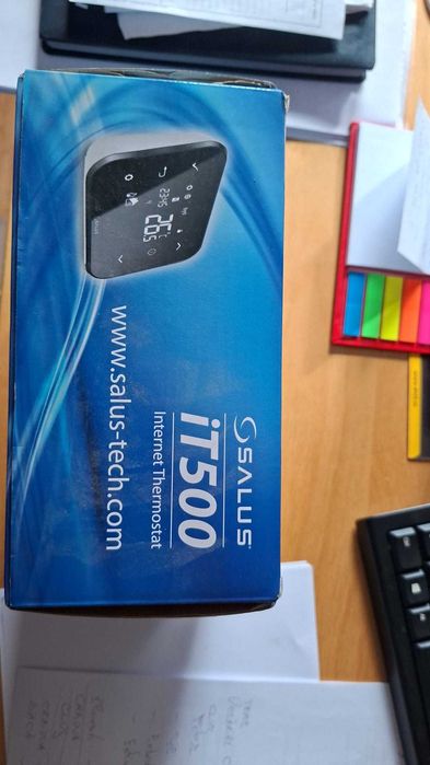 Termostat cu comanda prin internet iT 500  pentru Centrala Termica
