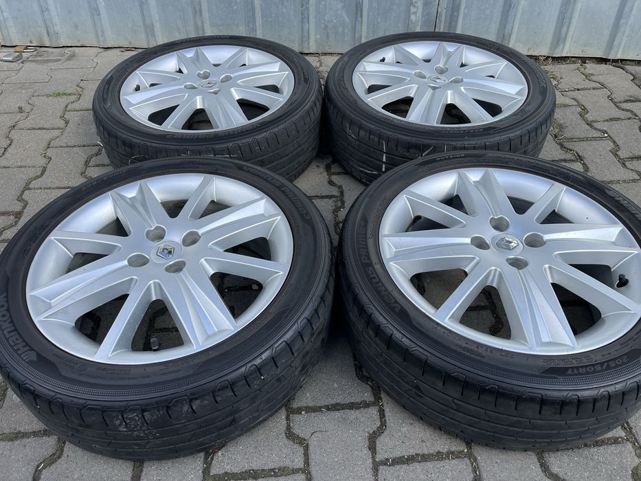 Jante aliaj 4x100mm, 205/50 R17, Renault Megane, Scenic, Dacia Logan