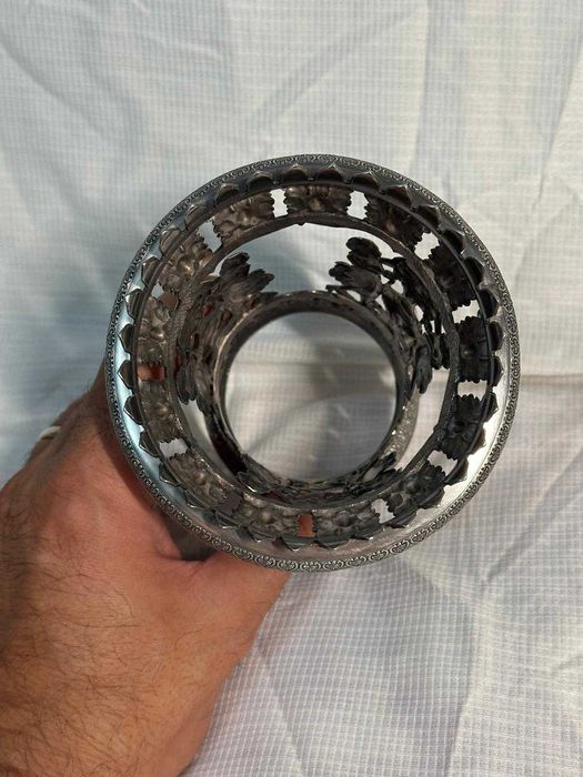 SUPORT PAHAR ARGINT 800 - Vaza Decorativa - Sec XIX - Empire - 270g. !