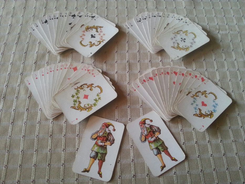 Стари мини карти пълен комплект